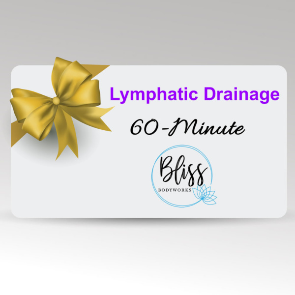 Bliss Bodyworks Lymphatic Drainage - 60 Minute gift card