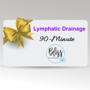 Bliss Bodyworks Lymphatic Drainage - 90 Minute gift card