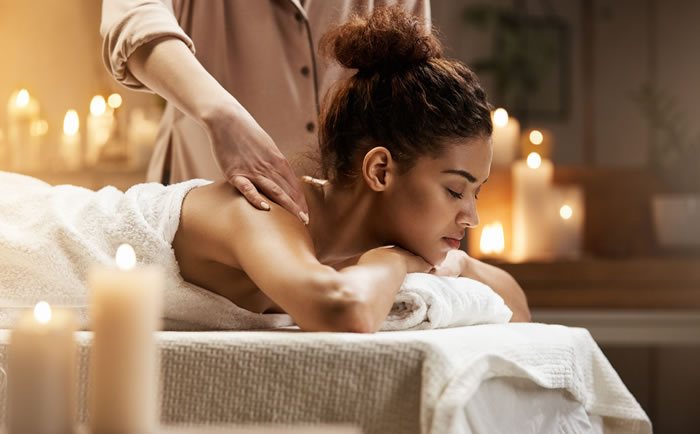 massage therapist alleviating Fibromyalgia pain with massage
